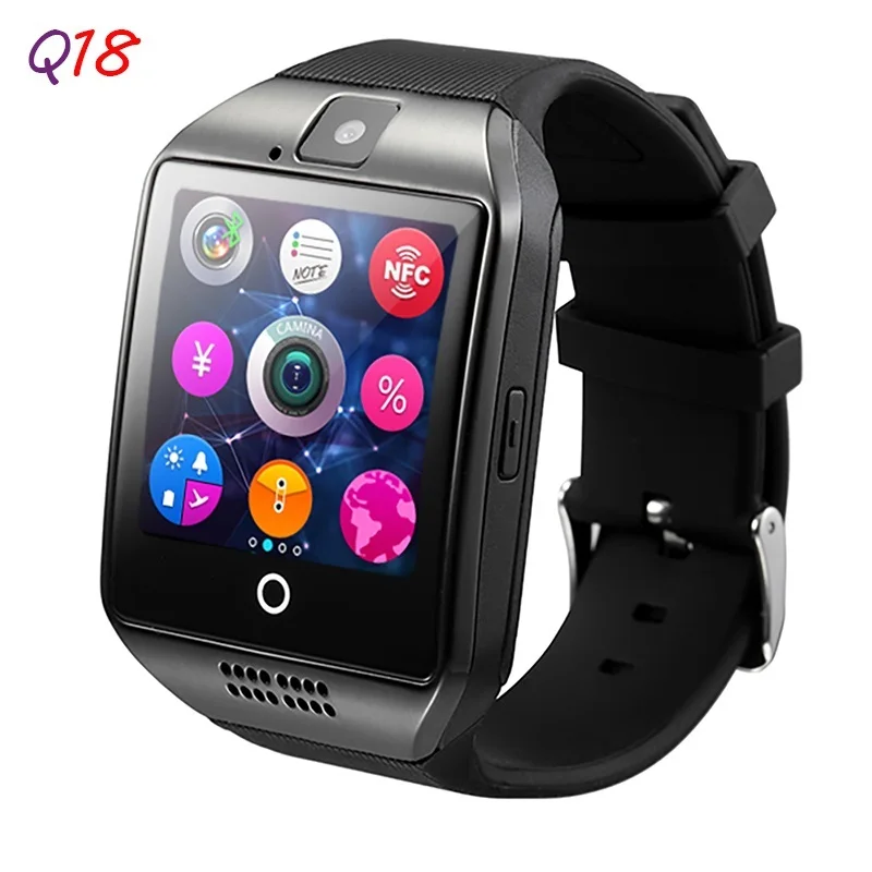 Q18 Smartwatch with Touch Screen camera Support Sim Card Passometer TF card Bluetooth For IOS & Android phone
Q18 Smartwatch with Touch Screen camera Support Sim Card Passometer TF card Bluetooth For IOS & Android phone