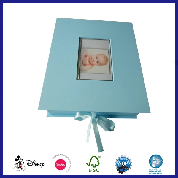 fsc & bsci factory baby memory gift box for keepsake