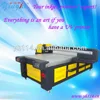 with white ink UV flatbed printer for glass and leather processing 1440dpi