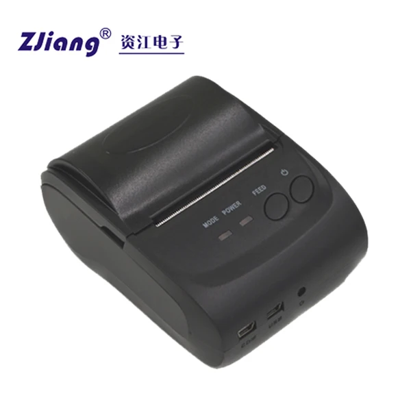 Portable Wireless printer thermal portable printer with roll printer paper POS-5802DD