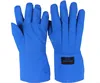 Cryogenic apron gloves against liquid nitrogen and ultra low temperature freezer