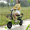 new model two seat 48v 12a electric bike low price for sale