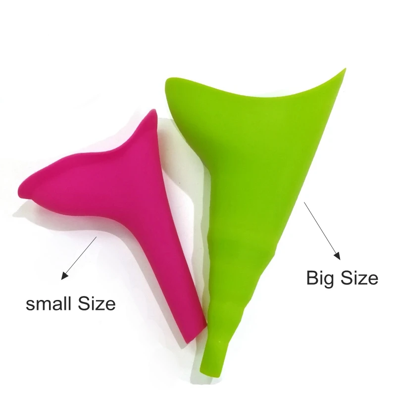 women pee standing up silicone female urinal for hiking,outdoor