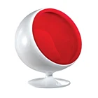 JOHOO wholesale modern classic egg leisure chair ball living room swivel half ball chair