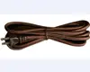 Morden flat copper Color braided wire electric power cord power extension cord with USA 2pin plug