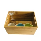 Home & Kitchen Bamboo Organizer Box Lingerie Storage Box