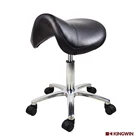 kingwin modern beauty salon furniture Salon Saddle Rolling Stool chair