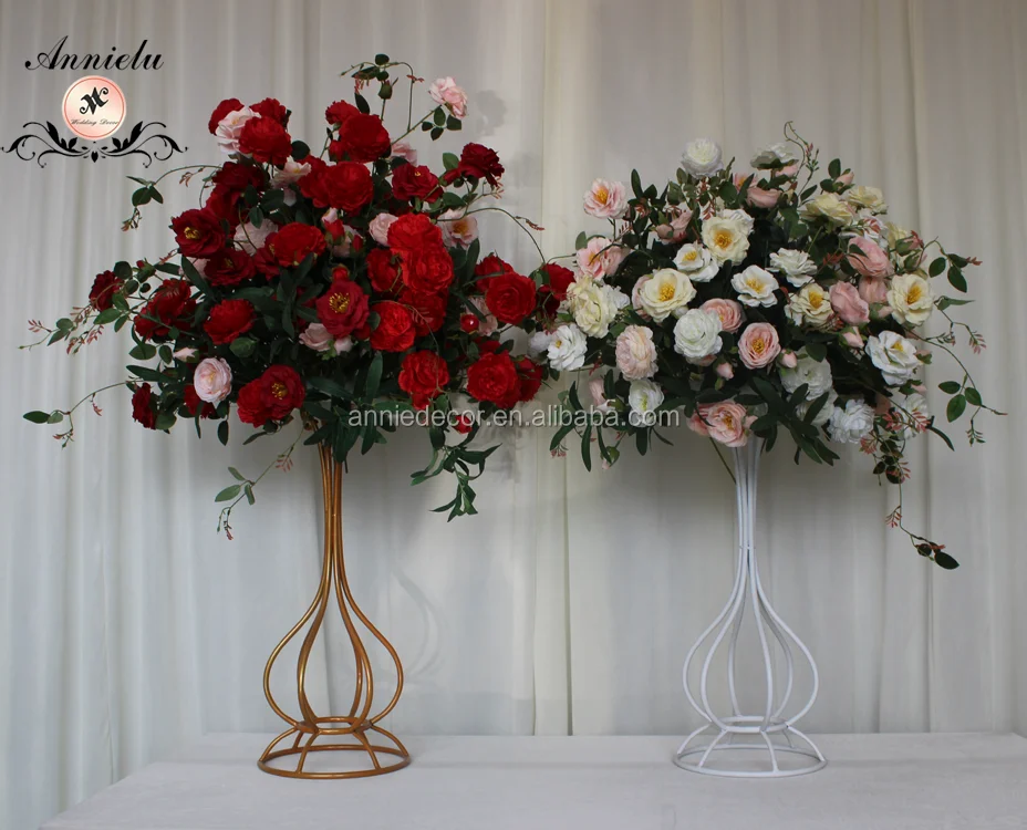 ANNIELU High Quality Cheap Wedding Table Centerpiece Wedding Party Event Decoration Flower Stand