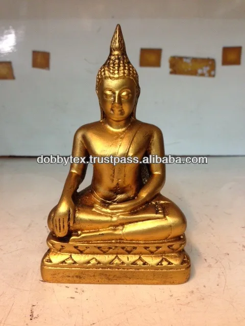 Gold resin Buddha Thailand