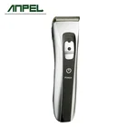 High quality cord and cordless function waterproof LCD display hair clipper