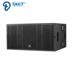 Double 18 inch 1300W professional subwoofer speaker