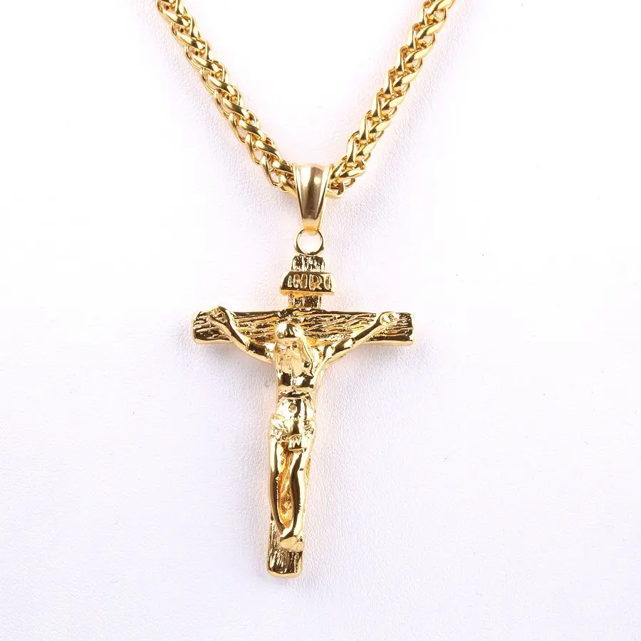 Fashion cross pendant charms long chain plated gold stainless steel jewelry necklace, Picture
Fashion cross pendant charms long chain plated gold stainless steel jewelry necklace, Picture