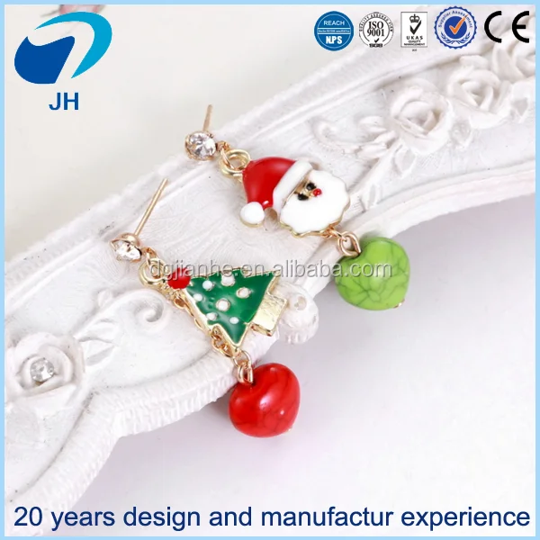 product name: the latest fashion earrings christmas gift