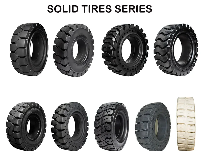 linde forklift solid tires