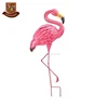Hot sale animal garden decoration metal pink flamingo figurine
