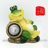 New Resin Decoration 3d LED Frog Leather Shoes Figurine Home Garden Sculptural Holds Ornament