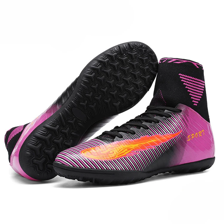 China Outdoor Wholesale Football Shoes Soccer Boots Fashion Indoor All Football Shoes Men Sneakers, Orange, pink, green
China Outdoor Wholesale Football Shoes Soccer Boots Fashion Indoor All Football Shoes Men Sneakers, Orange, pink, green