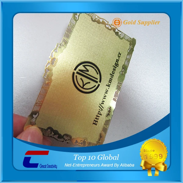 7-9days for 500pcs of  printing black gift metal cards