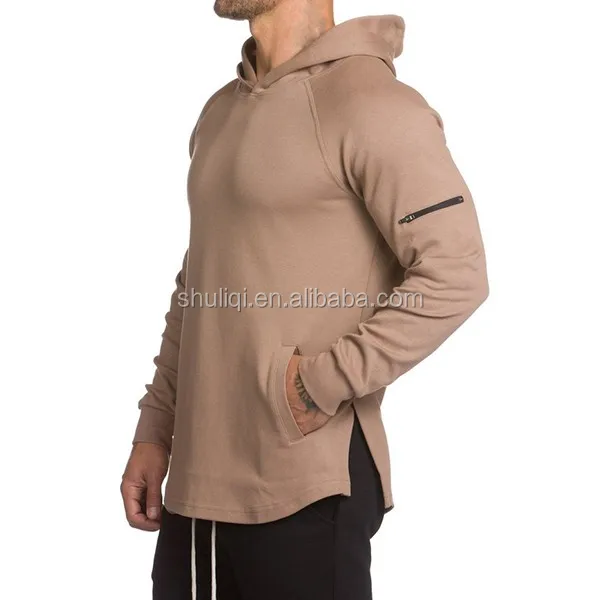 longline gym hoodie