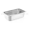 TT-811-6 21L 1/1X6" Stainless Kitchen Container Steam GN Food Pan