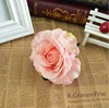 Wholesale silk rose heads artificial rose heads for wedding flower wall