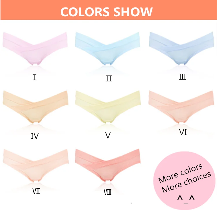 Amazon hot sale free size elastic maternity panties pregnancy underwear underpants with customized logo