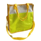 Best selling popular waterproof beach travel street shoulder bag pvc jelly handbag