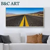 Hanging Poster Wholesale Highway Wall Art Print Photo Printing with Stretcher Bar