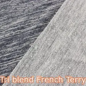 tri blend french terry