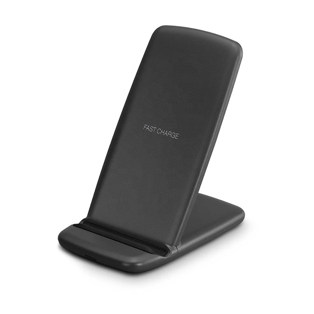 2019 Hot Selling 2 Coils Qi Standard Fast Wireless Phone Charger Wireless Charging Stand, Black
2019 Hot Selling 2 Coils Qi Standard Fast Wireless Phone Charger Wireless Charging Stand, Black