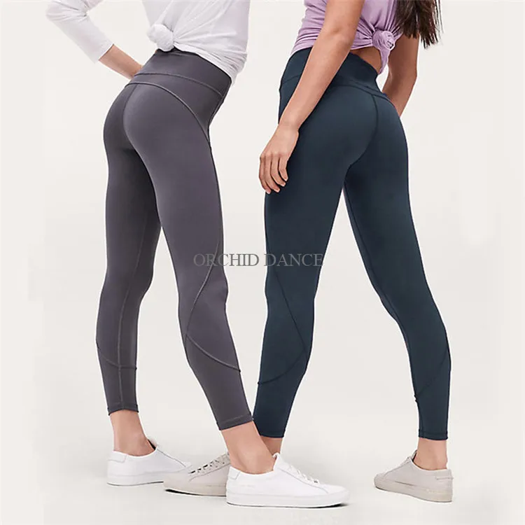 Wholesale High Quality Nylon Spandex Women High Waist Sports Pants Yoga Leggings 
Wholesale High Quality Nylon Spandex Women High Waist Sports Pants Yoga Leggings