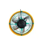Axial Flow Fan Type And Duct Fan Mounting Portable Ventilator