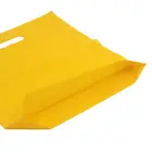 China factory packing golden bag plastic gift pkastic bag t-shirt hdpe with logo print