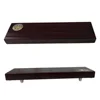 4 Rolls Solid Red Wood Challenge Coin Display Case With Hole Digging Can Put 40*3mm Coin In Stock