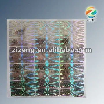 3d holographic security stickers, anti-counterfeit
