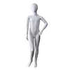 Fashion lifelike full body cloth shirt display white small child shop kids mannequins for sale