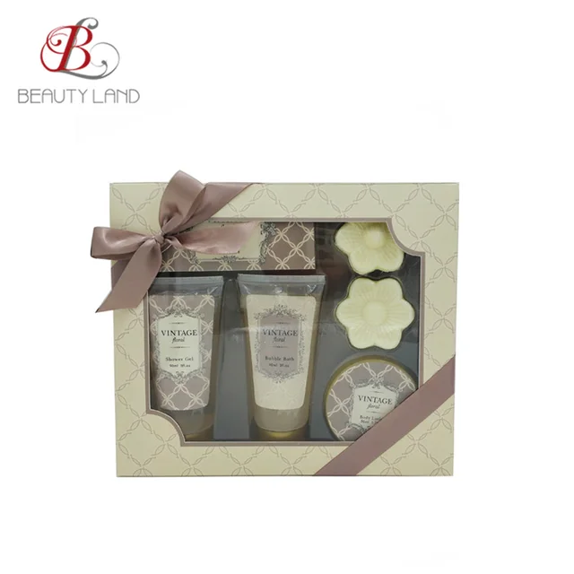 charming scent bath and body care products gift set