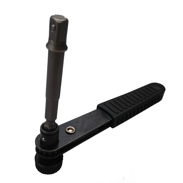 8MPT Mini Hand Tools Ratchet Wrench 14 Bits Screwdriver 6.35cm Quick easy socket wrench Rods