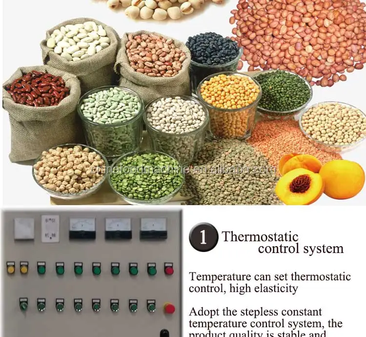 Hot Selling Commercial Roaster Small Peanut Coffee Beans Ground Nut Soya Bean Roasting Machine With Great Price details