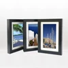 Factory supplies modern black 40x50 photo wooden picture frame