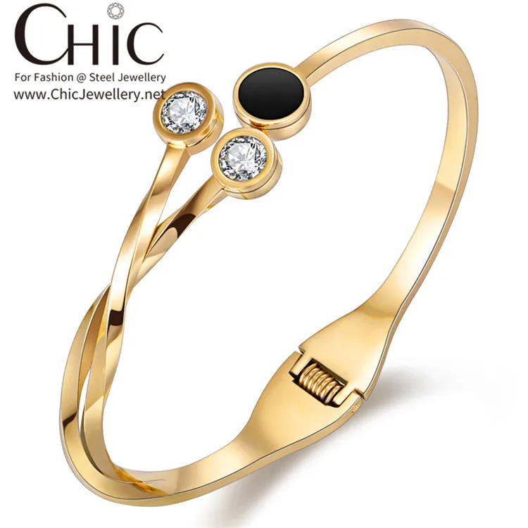 Factory Price Open CZ Crystal Rose Gold Fashion Stainless Steel Jewellery Gold Bangle Bracelet
Factory Price Open CZ Crystal Rose Gold Fashion Stainless Steel Jewellery Gold Bangle Bracelet