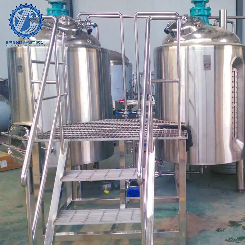 Commercial Craft Beer Brewery Industrial Beer Brewing Equipment
