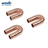 Air conditioner refrigeration U type bend copper pipe fittings 180 degree elbow for kinds of size