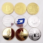 2020 Rat Year Lucky Coin Lucky Dollar Money Gold Foil Banknotes New Year Gift 2020 Lucky Gold Coin