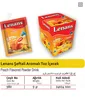 Lenans Peach Flavored Powder drink 9 gr. - 1,5 lt.