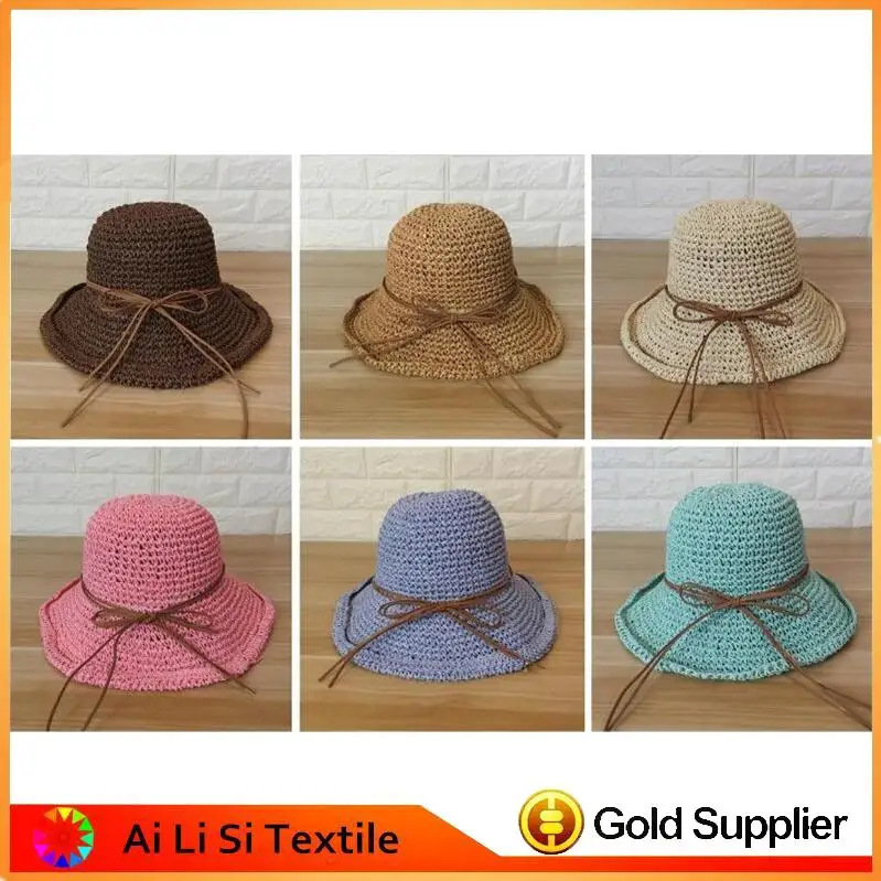 Wholesale cheap latest fashion lady women paper straw hat