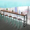 high quality hard wood bar style table for many occasions