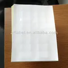 Adhesive label printing machine die cutting label