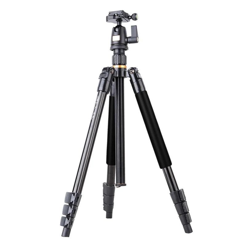 Hot Q510 professional 2 in 1 aluminum digital video camera tripod monopod with with Q01 ball head for camera travel light weight, Black
Hot Q510 professional 2 in 1 aluminum digital video camera tripod monopod with with Q01 ball head for camera travel light weight, Black