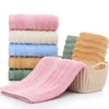 Wholesale oem soft 60% bamboo 40% cotton face hand bath towel custom logo